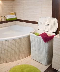 Curver Style Wasmand Met Deksel - 60L - Vintage Wit -Schoonmaakartikelen Winkel 1000x1200 4