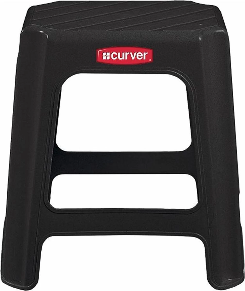 Curver Kruk Antraciet Grijs 3 Curver Kruk Antraciet Grijs