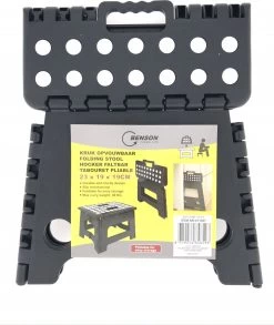 Opvouwbare Kruk - Keukentrap - Zwart 17 Opvouwbare Kruk - Keukentrap - Zwart -Schoonmaakartikelen Winkel 1010x1200 1