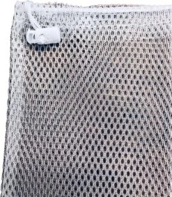 Orange85 Waszak - Groot - XL - 60 X 90 CM - Wit - Treksysteem - Trekbandsluiting - Polyester - Wasnet - Laundry Bag - Voor Kleding -Schoonmaakartikelen Winkel 1043x1200