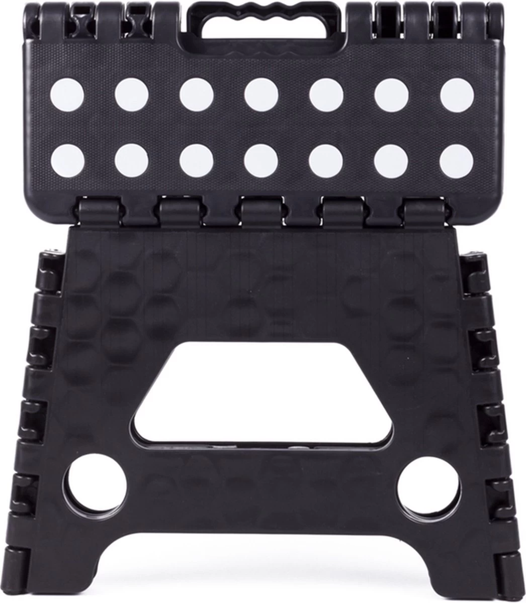 Opvouwbare Kruk - Keukentrap - Zwart 4 Opvouwbare Kruk - Keukentrap - Zwart - Afbeelding 2