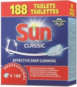 SUN® Sun Professional Vaatwastabletten - 188 Stuks -Schoonmaakartikelen Winkel 1056x1200