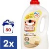 Omino Bianco Hart Van Marseille Vloeibaar Wasmiddel - 2 X 2l (80 Wasbeurten) 2 Omino Bianco Hart Van Marseille Vloeibaar Wasmiddel - 2 X 2l (80 Wasbeurten) -Schoonmaakartikelen Winkel 1072x1200