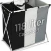 HAPPY LIFE – Wassorteerder – Stevige Grote Wasmand Met 3 Vakken – 118 L Opvouwbaar – Aluminium - Polyester 1 HAPPY LIFE – Wassorteerder – Stevige Grote Wasmand Met 3 Vakken – 118 L Opvouwbaar – Aluminium - Polyester -Schoonmaakartikelen Winkel 1080x1200 3