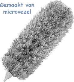 Fain® Plumeau Met Telescoopsteel – Grijs – 80 Tot 240 Cm - Uitschuifbaar – Wasbaar - Flexibel 360° Draaibaar – Duster - Microvezel Ragebol -Schoonmaakartikelen Winkel 1082x1200 4