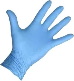 Intco Nitril Handschoenen - 100 Stuks Nitrile Wegwerp Handschoenen - Poedervrij, Latexvrij - Onderzoekshandschoenen - Maat: S - Blauw -Schoonmaakartikelen Winkel 1094x1200 2
