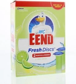 WC Eend Fresh Discs Navul Duo Lime 72 Ml -Schoonmaakartikelen Winkel 1096x1200 1
