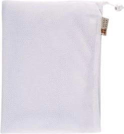 HappyBear | Wasnet | 45cm X 60cm | Afsluitbaar Trekkoord | Mesh Stof | Inhoud - 10-15 Wasbare Luiers -Schoonmaakartikelen Winkel 1107x1200