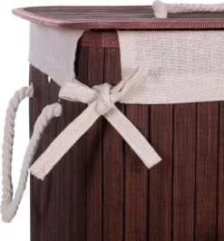 Springos Wasmand | Met Deksel | Opvouwbaar | 72 Liter | Met Uitneembare Waszak | Wasmand | Bruin -Schoonmaakartikelen Winkel 1116x1200 1