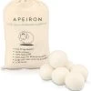 Apeiron Drogerballen - Droogballen - 6 XL Wasbollen - Droger - Duurzaam - Wasmachine - Wasverzachter - Energie Besparen - Zero Waste - Schapenvacht - Wol -Schoonmaakartikelen Winkel 1119x1200 2