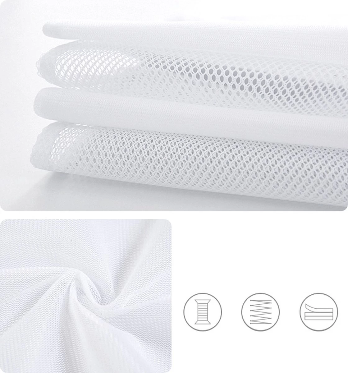 Product Depot Waszak - Waszakken Voor Wasgoed - Waszak - Waszakje Lingerie - Wastas - Set Van 5 - Wasnet 5 Product Depot Waszak - Waszakken Voor Wasgoed - Waszak - Waszakje Lingerie - Wastas - Set Van 5 - Wasnet - Afbeelding 3