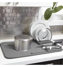 Umbra Udry Afdruiprek Met Droogmat - Antraciet 8 Umbra Udry Afdruiprek Met Droogmat - Antraciet -Schoonmaakartikelen Winkel 1122x1200 2