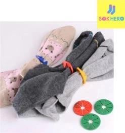 Sokhero - Sokken Waszak Cadeau - Wassen Sok Organiser - Wasmachine Sock Clips Wasnet - Ideale Praktische Knijpers Waslijn - Drogen Huishouden Wasknijpers - (15 Stuks 5 Kleuren Voor Sokken) -Schoonmaakartikelen Winkel 1123x1200