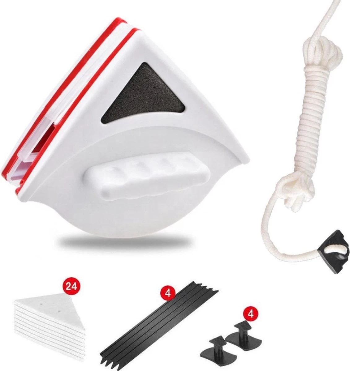 FiboGoods® - Magnetische Ramenwasser - Magnetische Raamwisser Voor Dubbelglas - Ruitenreiniger - Ramenwasser - Magneet Ruitenwisser 10 FiboGoods® - Magnetische Ramenwasser - Magnetische Raamwisser Voor Dubbelglas - Ruitenreiniger - Ramenwasser - Magneet Ruitenwisser - Afbeelding 8