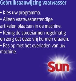 SUN® Sun Classic Normaal Vaatwaspoeder - 6 X 80 Wasbeurten - Voordeelverpakking 14 SUN® Sun Classic Normaal Vaatwaspoeder - 6 X 80 Wasbeurten - Voordeelverpakking -Schoonmaakartikelen Winkel 1137x1200