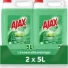 Ajax® Ajax Allesreiniger Limoen 2 X 5L - Voordeelverpakking -Schoonmaakartikelen Winkel 1142x1200 1