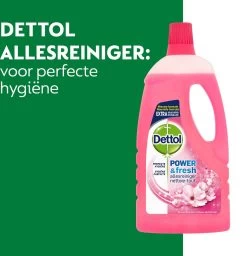 Dettol - Power & Fresh - Allesreiniger - Kersenbloesem - 8 X 1 Liter 13 Dettol - Power & Fresh - Allesreiniger - Kersenbloesem - 8 X 1 Liter -Schoonmaakartikelen Winkel 1157x1200 1