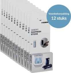 Geberit DuoFresh Sticks - 96 Stuks - Voordeelverpakking - Toilet/WC Blokjes Inbouwreservoir -Schoonmaakartikelen Winkel 1163x1200 6