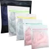 BOTC Waszakken - Wasnetten - Set Van 5 - Bescherm Je Wasgoed En Wasmachine - Transparant -Schoonmaakartikelen Winkel 1174x1200