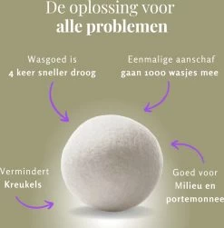 Goodlifehacks Originele XL 6 Stuks Drogerballen - Wasbollen - Wasverzachter - Zero Waste Dryerballs - Duurzaam - Herbruikbare Droogballen - Wit & Grijs - Energie Besparen 16 Goodlifehacks Originele XL 6 Stuks Drogerballen - Wasbollen - Wasverzachter - Zero Waste Dryerballs - Duurzaam - Herbruikbare Droogballen - Wit & Grijs - Energie Besparen -Schoonmaakartikelen Winkel 1182x1200