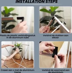 Wasmand 3 Vakken 90L - Opvouwbare Wassorteerder Met NL Opdruk - Aluminium Frame - -Schoonmaakartikelen Winkel 1182x1200 6