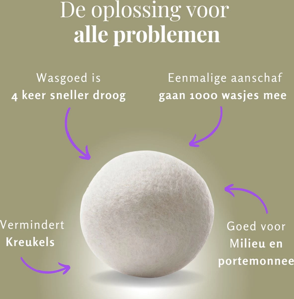 Goodlifehacks Originele XL 6 Stuks Drogerballen - Wasbollen - Wasverzachter - Zero Waste Dryerballs - Duurzaam - Herbruikbare Droogballen - Wit & Grijs - Energie Besparen 6 Goodlifehacks Originele XL 6 Stuks Drogerballen - Wasbollen - Wasverzachter - Zero Waste Dryerballs - Duurzaam - Herbruikbare Droogballen - Wit & Grijs - Energie Besparen - Afbeelding 4