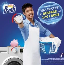 Dash All In 1 Wasmiddel Pods - Wascapsules - Witter Dan Wit - Voordeelverpakking 3 X 42 Wasbeurten -Schoonmaakartikelen Winkel 1189x1200