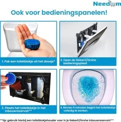 Needum ® Toiletblokjes Voor Inbouwreservoirs – WC-blokjes – Toiletblokken In Een Voordeelverpakking – 30 Stuks -Schoonmaakartikelen Winkel 1190x1200 10