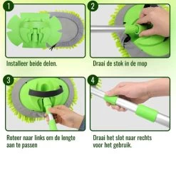 Merkloos Professionele Telescopische Wasborstel + Tonova Pen - Auto Schoonmaakborstel - Anti Slip - Auto, Caravan & Camper - Uitschuifbaar - Groen 14 Merkloos Professionele Telescopische Wasborstel + Tonova Pen - Auto Schoonmaakborstel - Anti Slip - Auto, Caravan & Camper - Uitschuifbaar - Groen -Schoonmaakartikelen Winkel 1190x1200 3