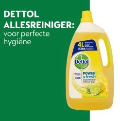 Dettol - Power & Fresh - Allesreiniger - Citrus - 3 X 4 Liter 12 Dettol - Power & Fresh - Allesreiniger - Citrus - 3 X 4 Liter -Schoonmaakartikelen Winkel 1192x1200 8