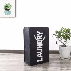 Janse Wasmand - Opvouwbare Wasmand - Laundry - Zwart - Wassorteerder - Waszak -Schoonmaakartikelen Winkel 1195x1200 10