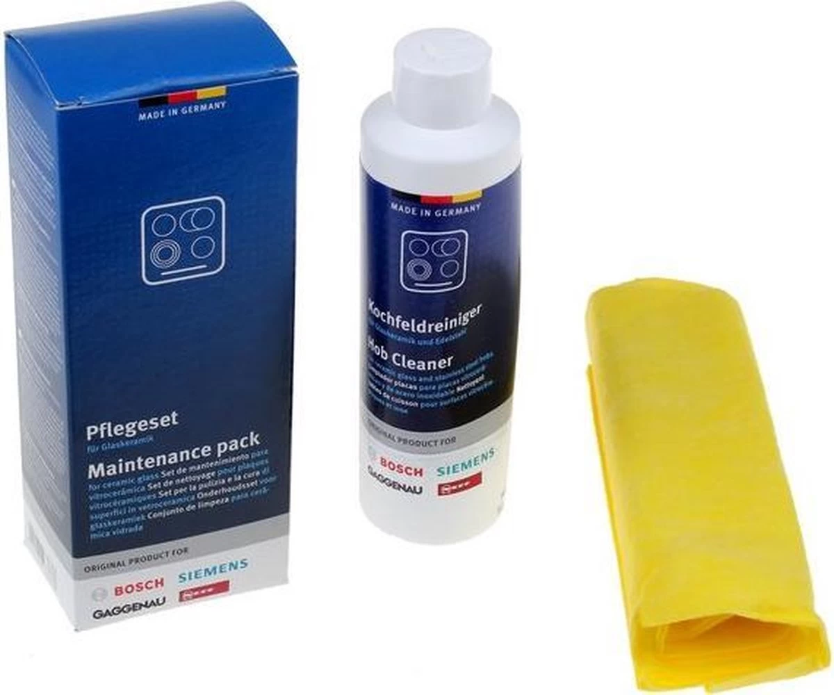 Bosch / Siemens Kookplaat Onderhoudsset - Onderhoudsset Voor Keramische Oppervlakken 8 Bosch / Siemens Kookplaat Onderhoudsset - Onderhoudsset Voor Keramische Oppervlakken - Afbeelding 6
