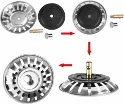 Afvoerzeef Roestvrijstaal - Gootsteen Zeef - Gootsteen Stopper - RVS - 80mm 8 Afvoerzeef Roestvrijstaal - Gootsteen Zeef - Gootsteen Stopper - RVS - 80mm -Schoonmaakartikelen Winkel 1200x1007 1