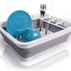 Amazy Afdruiprek Opvouwbaar & Bpa-vrij - Afdruiprek Voor Het Drogen Van Bestek, Borden, Glazen & Flessen - Afdruipmat In Grijs-wit Van Kunststof & Silicone Voor Gootsteen, Spoelbakken, Keuken 2 Amazy Afdruiprek Opvouwbaar & Bpa-vrij - Afdruiprek Voor Het Drogen Van Bestek, Borden, Glazen & Flessen - Afdruipmat In Grijs-wit Van Kunststof & Silicone Voor Gootsteen, Spoelbakken, Keuken -Schoonmaakartikelen Winkel 1200x1030