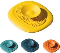 Luxe Doucheputje Afvoer Plug Zeef Stopper Stop - Universele Haarfilter Haarvanger Gootsteenstop Afvoerstop Onderdeel Afvoerputje Stopper Putje Rooster Voor Wastafel Gootsteen Spoelbak Bad Douchebak Keuken Wasbak Badkuip Aanrecht - Siliconen - Geel 15 Luxe Doucheputje Afvoer Plug Zeef Stopper Stop - Universele Haarfilter Haarvanger Gootsteenstop Afvoerstop Onderdeel Afvoerputje Stopper Putje Rooster Voor Wastafel Gootsteen Spoelbak Bad Douchebak Keuken Wasbak Badkuip Aanrecht - Siliconen - Geel -Schoonmaakartikelen Winkel 1200x1059