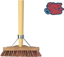 Synx Tools Luiwagen Union Mix Nylon Extra Hard 22cm - Tegel Bezem Schrobber- Bezemsteel - Schoonmaakbezem - Schrobborstels - Bezems Met Steel 150 Cm -Schoonmaakartikelen Winkel 1200x1079 3