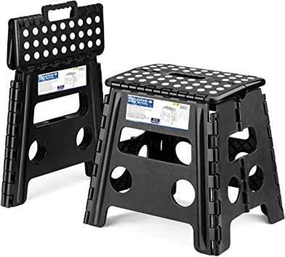 Buxibo - Kruk - Krukje - Keukentrap - Keukentrapje - Opvouwbaar Trapje - Keuken/Badkamer/Schuur Trapje - 29 X 24 X 40cm 15 Buxibo - Kruk - Krukje - Keukentrap - Keukentrapje - Opvouwbaar Trapje - Keuken/Badkamer/Schuur Trapje - 29 X 24 X 40cm - Afbeelding 13