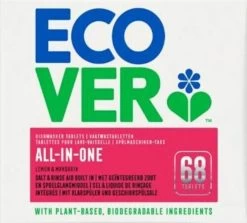 Ecover - Vaatwastabletten All In One - 68 Tabs -Schoonmaakartikelen Winkel 1200x1083 2
