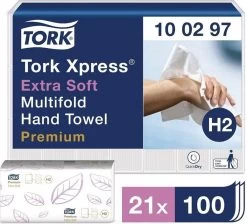 Tork Handdoekpapier Intervouw Super-soft 2-laags 2100 Vel -Schoonmaakartikelen Winkel 1200x1088 5