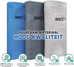 SEA Microvezeldoekjes | Schoonmaakdoeken | Duurzaam | Microvezel Doek Auto | Reinigingsdoekjes | Microvezeldoeken | Schoonmaakdoekjes | Raamdoeken | 60x40cm | 3 Stuks + 1 Stuk Siliconen Schoonmaakspon -Schoonmaakartikelen Winkel 1200x1088 7