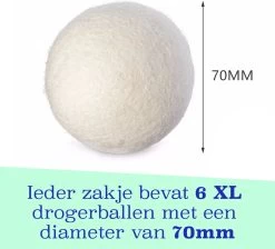 Casa Calma Drogerballen (6 Stuks) - Inclusief Opbergzakje - 100% Natuurlijk Schapenwol - Droger Ballen - Zero Waste Wasverzachter Bollen - Energiebesparend Drogen Met Droogbollen - Dryer Balls - Diervriendelijk & Milieuvriendelijk - Energie Besparen 13 Casa Calma Drogerballen (6 Stuks) - Inclusief Opbergzakje - 100% Natuurlijk Schapenwol - Droger Ballen - Zero Waste Wasverzachter Bollen - Energiebesparend Drogen Met Droogbollen - Dryer Balls - Diervriendelijk & Milieuvriendelijk - Energie Besparen -Schoonmaakartikelen Winkel 1200x1090