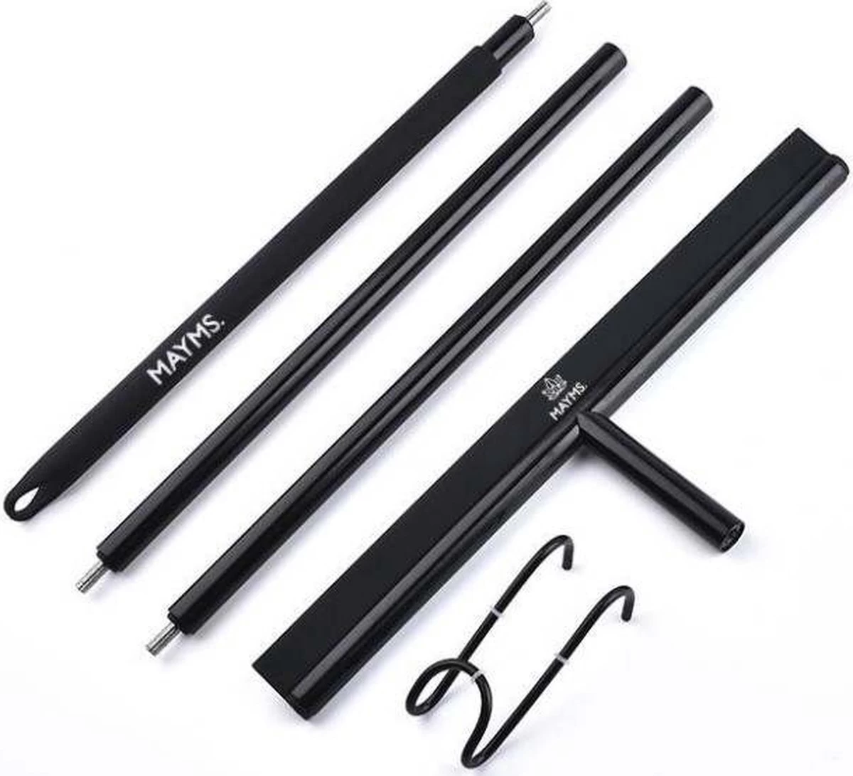 MAYMS® Vloerwisser Badkamer - Vloertrekker - Vloertrekker Met Steel - Floor Wiper - Aftrekker - RVS - Zwart - Design - Wisser - Vloerwisser Douche 9 MAYMS® Vloerwisser Badkamer - Vloertrekker - Vloertrekker Met Steel - Floor Wiper - Aftrekker - RVS - Zwart - Design - Wisser - Vloerwisser Douche - Afbeelding 7