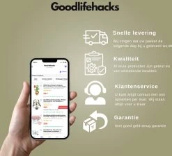 Goodlifehacks Originele XL 6 Stuks Drogerballen - Wasbollen - Wasverzachter - Zero Waste Dryerballs - Duurzaam - Herbruikbare Droogballen - Wit & Grijs - Energie Besparen 17 Goodlifehacks Originele XL 6 Stuks Drogerballen - Wasbollen - Wasverzachter - Zero Waste Dryerballs - Duurzaam - Herbruikbare Droogballen - Wit & Grijs - Energie Besparen -Schoonmaakartikelen Winkel 1200x1093