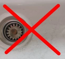 Merkloos Gootsteenmat - 40x30 Cm - Papillon Kiezels Grijs -Schoonmaakartikelen Winkel 1200x1100 3