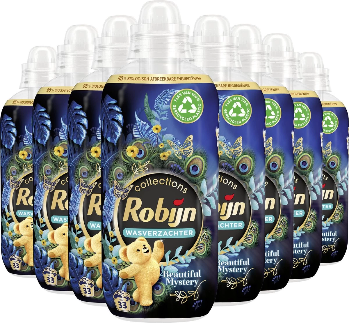 Robijn Collections Beautiful Mystery Wasverzachter - 8 X 33 Wasbeurten - Voordeelverpakking 4 Robijn Collections Beautiful Mystery Wasverzachter - 8 X 33 Wasbeurten - Voordeelverpakking - Afbeelding 2