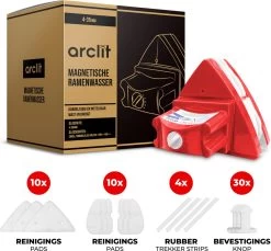 Arclit® | Magnetische Ramenwasser 4-35mm | Geschikt Voor HR / HR+++ | Verstelbare Ruitenreiniger & Raamwisser