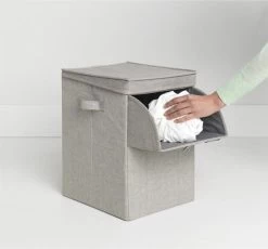 Brabantia Wasmand Met Deksel - Stapelbaar - 35 L - Grey 19 Brabantia Wasmand Met Deksel - Stapelbaar - 35 L - Grey -Schoonmaakartikelen Winkel 1200x1118 1