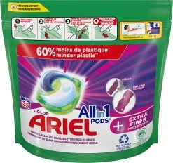 Ariel All In 1 Wasmiddel Pods +Extra Vezelbescherming - Wascapsules - 35 Wasbeurten