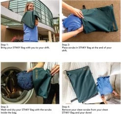 STNKY Pro Edition - Wasbare Sport, Reis- En Wastas - Groen - 13 Liter - Geurloos 17 STNKY Pro Edition - Wasbare Sport, Reis- En Wastas - Groen - 13 Liter - Geurloos -Schoonmaakartikelen Winkel 1200x1129 2