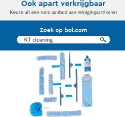 KT Cleaning Ramen Wassen Set - Raamwisser 35cm - Inwasser - Microvezeldoekjes -Schoonmaakartikelen Winkel 1200x1129 4